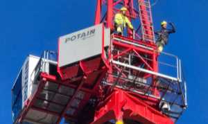 Montaje de una grúa Potain con autogrúa MAUCO: precisión y potencia en acción Montaje de una grúa Potain con autogrúa MAUCO: precisión y potencia en acción