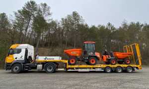 Transporte de maquinaria pesada